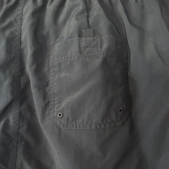 Lands’ End Navy Blue Skirt/Swimming Bottom with Button Detail. Sz 8. - Picture 3 of 6